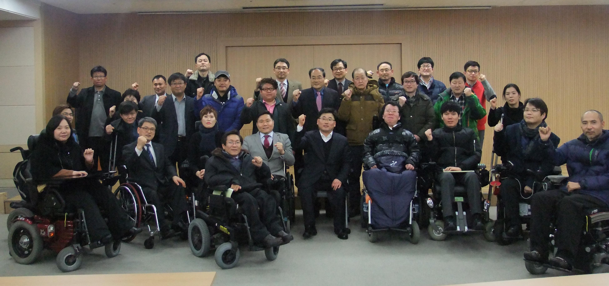 2015년 정기총회 참석자 사진