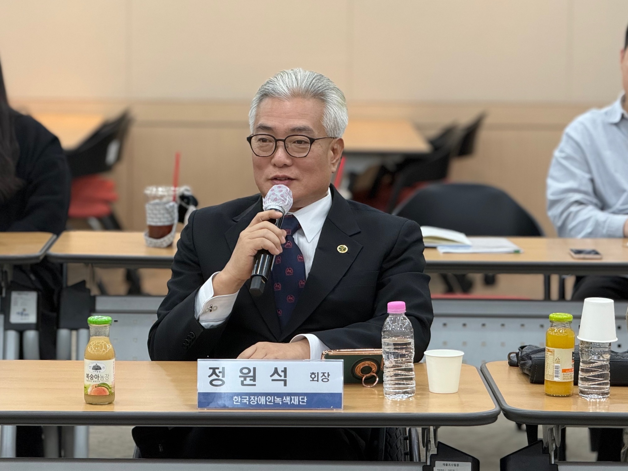 (사)한국장애인녹색재단 정원석 회장@한국장애인단체총연합회