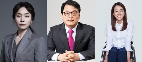 21대 장애인비례대표 국회의원인(왼쪽부터) 국민의힘 김예지 의원, 이종성 의원, 더불어민주당 최혜영 의원. ⓒ에이블뉴스DB 