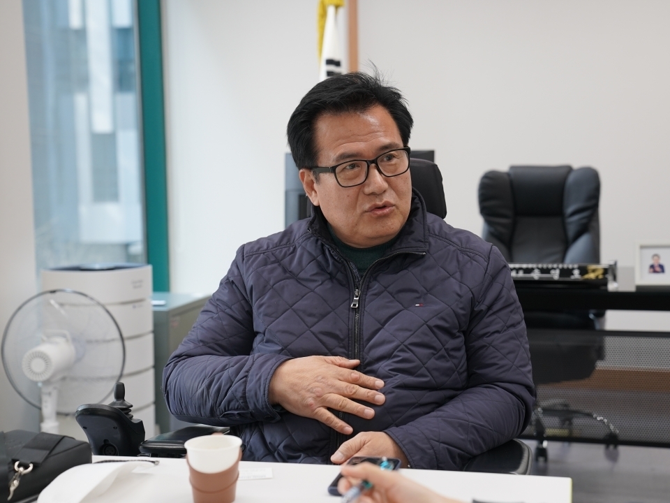 한국장애인단체총연합회 인권위원회를 이끌게 된 이문희 신임 위원장. ⓒ소셜포커스