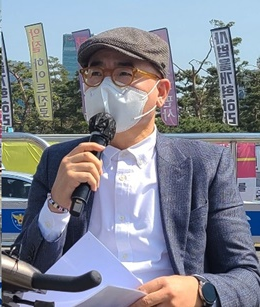 한여장, 장애여성지원법 제정, 여가부 폐지 철회 촉구 장총련 박마루 사무총장 발언@에이블뉴스