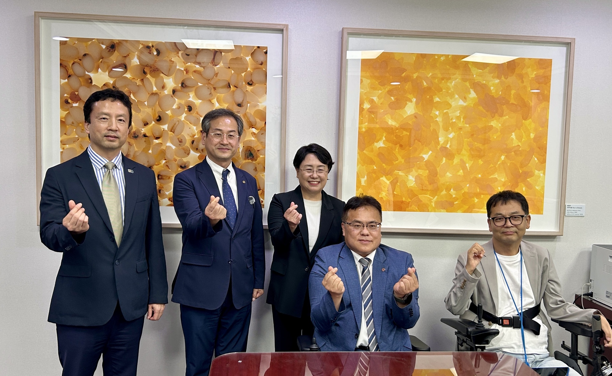 김선민 국회의원·대한물리치료사협회와 간담회 단체사진