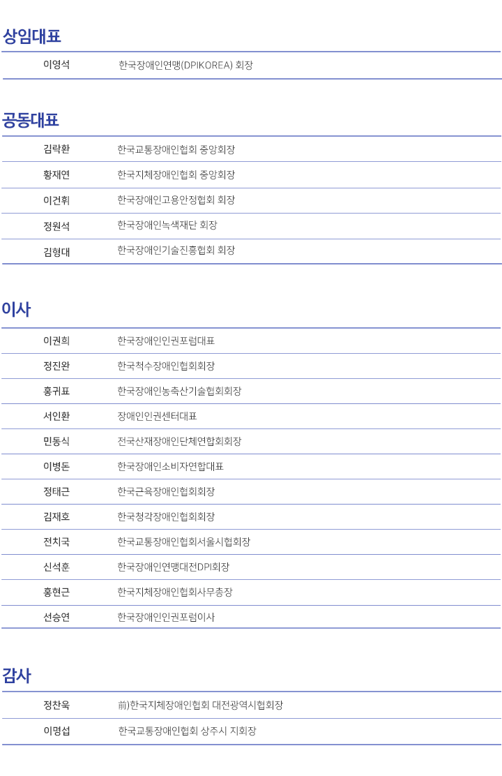 임원현황 아래내용참고